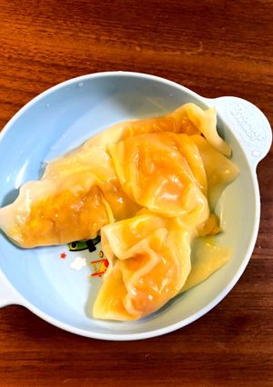 離乳食 カボチャワンタン 手づかみ食べ〜-レシピのメイン写真