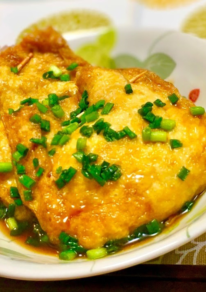 油揚げの☆簡単たまご巾着煮-レシピのメイン写真
