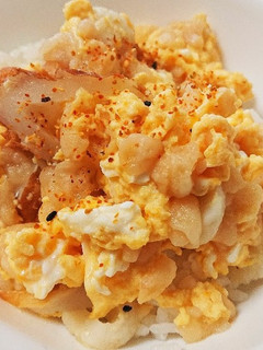 竹輪と卵の丼-レシピのメイン写真
