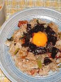簡単!野沢菜とベーコンのチャーハン-レシピのメイン写真