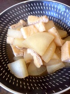 大根と油揚げの煮物♪-レシピのメイン写真