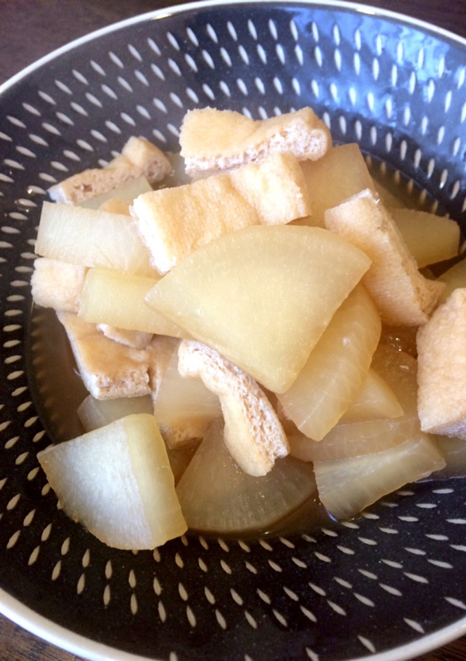 大根と油揚げの煮物♪-レシピのメイン写真