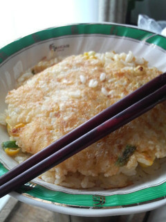 冷やごはんでもok☆焼きご飯w-レシピのメイン写真