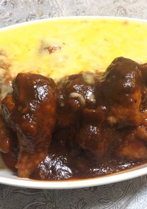 ずぼらの簡単韓国チキンBBQチーズ-レシピのメイン写真