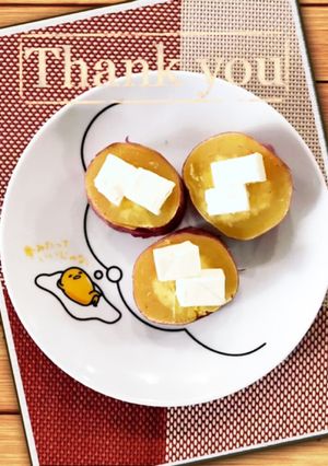 焼き芋アレンジ♡クリチのせ-レシピのメイン写真