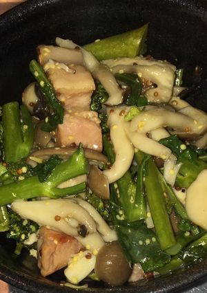 鶏肉と茸のハニーマスタード煮-レシピのメイン写真
