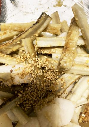 レンジでごぼうとかぶの生姜味噌浅漬け風-レシピのメイン写真