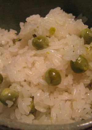 グリンピースご飯-レシピのメイン写真