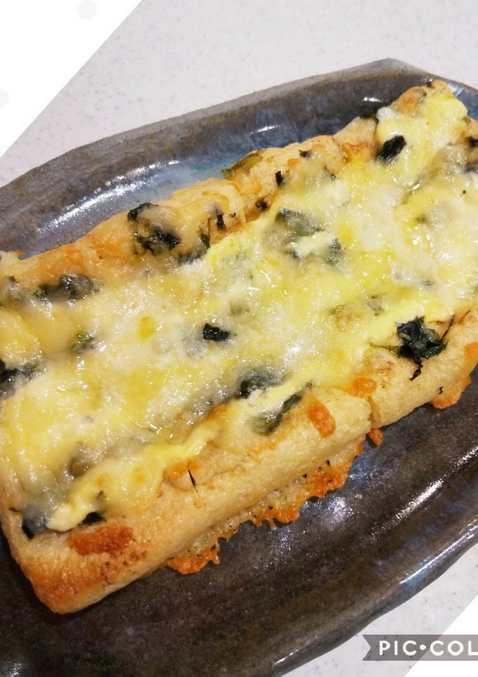 失敗しない！油揚げのチーズ焼き！おつまみ-レシピのメイン写真