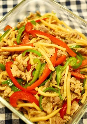 レンジでチンジャオロース☆彡-レシピのメイン写真