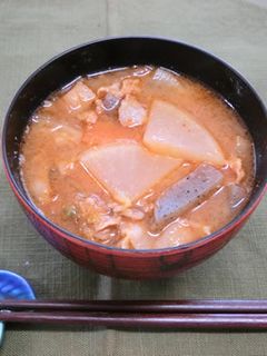 キムチ豚汁-レシピのメイン写真