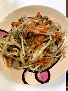 肉野菜のシソポン炒め-レシピのメイン写真