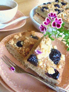 揚げ物用のバットで作りましょ!◆ダークチェリー&ブルーベリーの紅茶ケーキ◆-レシピのメイン写真