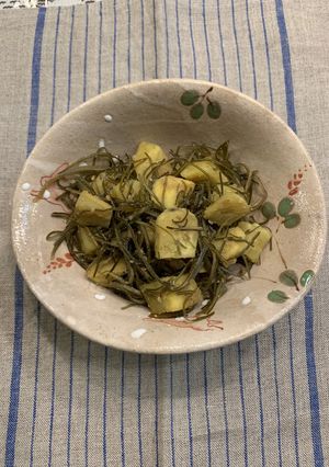 薩摩芋と昆布の胡麻和え-レシピのメイン写真
