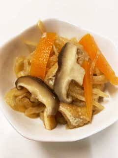 簡単!切り干し大根の煮物-レシピのメイン写真
