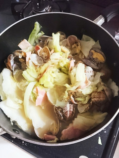 きのう何食べた○あさりとキャベツの蒸し煮-レシピのメイン写真