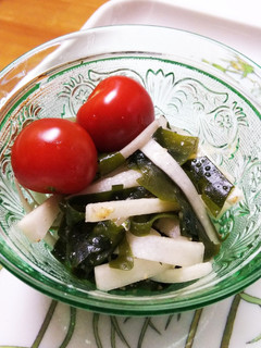 大根の皮サラダ-レシピのメイン写真