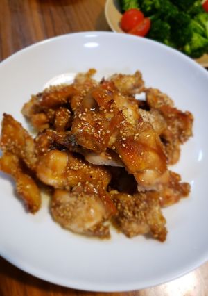 週末冷凍ストック♪鶏肉のゴマ照り焼き-レシピのメイン写真