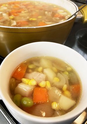 覚書　簡単ズボラスープ-レシピのメイン写真