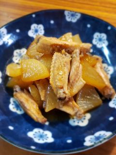 手羽中と大根のオイスターソース煮♪-レシピのメイン写真