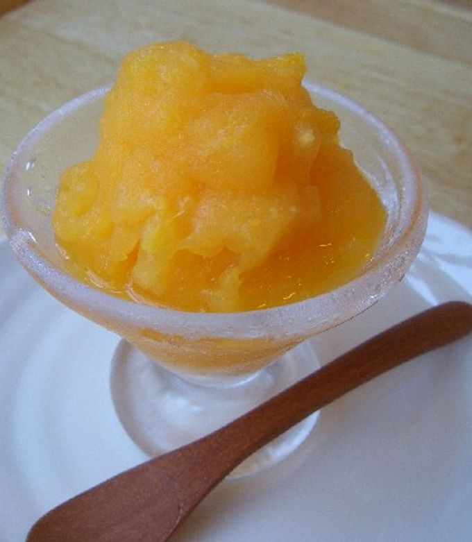 簡単5分でオレンジシャーベット by ごまみかん 【クックパッド】 簡単