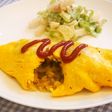 カレーマッシュポテトのオムレツ♪