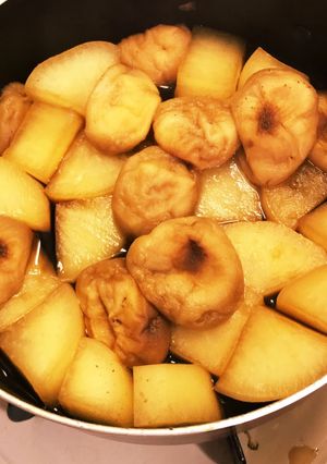 もち麸と大根の煮物-レシピのメイン写真