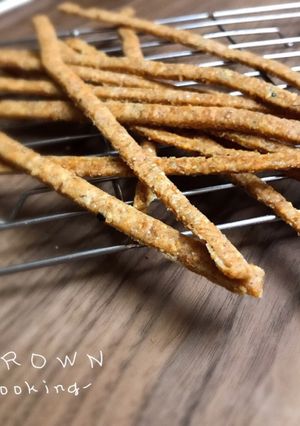 ザクザク病みつき☆簡単胡椒チーズクッキー-レシピのメイン写真