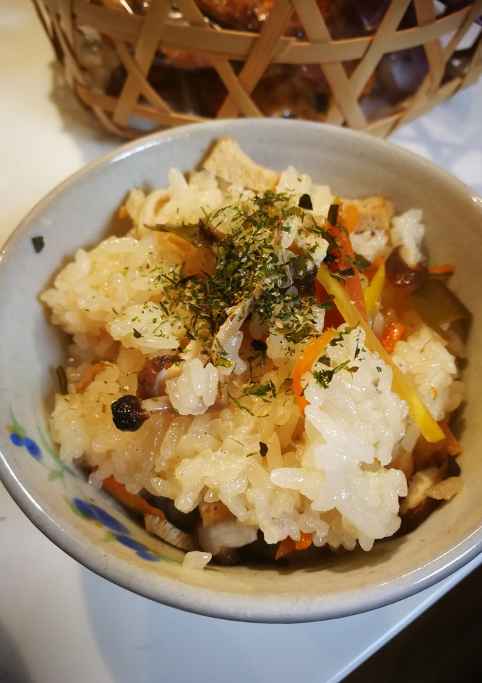 おせちの松前漬けで炊き込みご飯-レシピのメイン写真