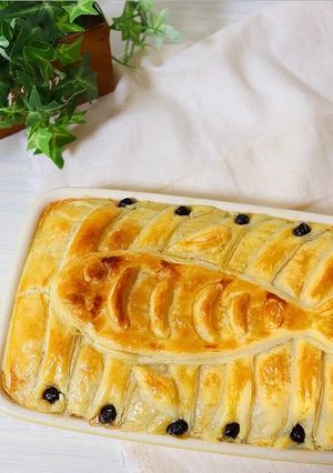 ジブリ飯♡ニシンとかぼちゃの包み焼き-レシピのメイン写真