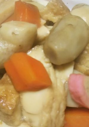 すき焼きのたれで里芋と厚揚げの炊いたん-レシピのメイン写真