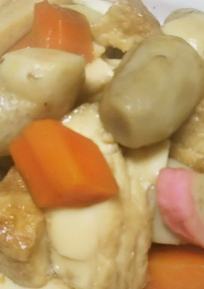 すき焼きのたれで里芋と厚揚げの炊いたん-レシピのメイン写真