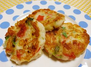 簡単♡はんぺんとカニカマのマヨチーズ焼き-レシピのメイン写真