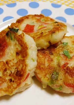 簡単♡はんぺんとカニカマのマヨチーズ焼き-レシピのメイン写真