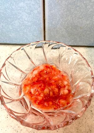 イチゴの離乳食-レシピのメイン写真