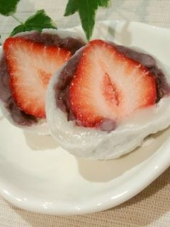 いちご大福 -レシピのメイン写真