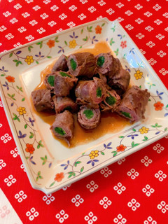ほうれん草の牛肉巻き-レシピのメイン写真