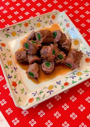 ほうれん草の牛肉巻き-レシピのメイン写真