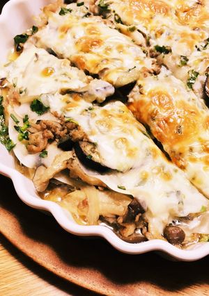 餃子の皮で簡単中華ラザニア風-レシピのメイン写真