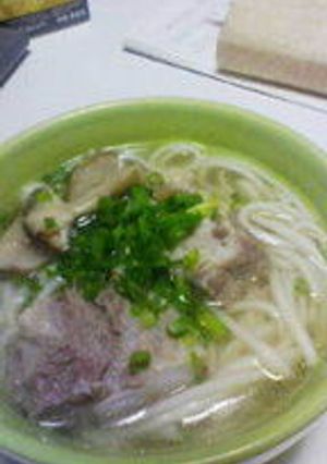 沖縄そば風☆豚バラ軟骨スープうどん☆-レシピのメイン写真