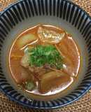 豚バラと大根のピリ辛生姜煮込み