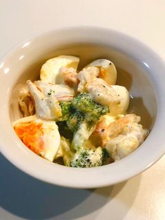 エビとブロッコリーと卵のサラダ-レシピのメイン写真