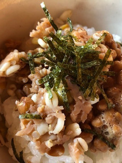 納豆と大豆ミートのご飯-レシピのメイン写真