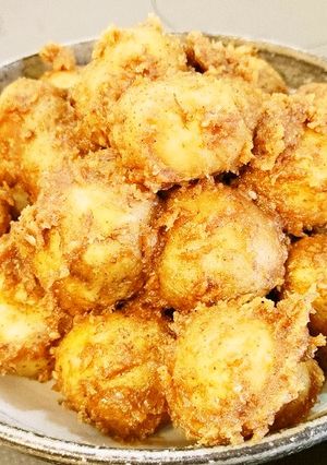 小粒新じゃがのごま味噌がらめ。-レシピのメイン写真