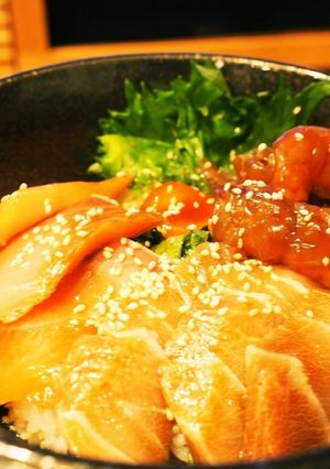 海鮮漬け丼-レシピのメイン写真