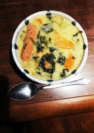 冷凍ほうれん草で簡単豆乳シチュー-レシピのメイン写真