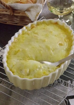 サバとトマトのポテトグラタン-レシピのメイン写真