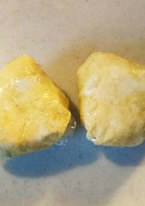 フライパン一つで、肉&たまごのおにぎり-レシピのメイン写真