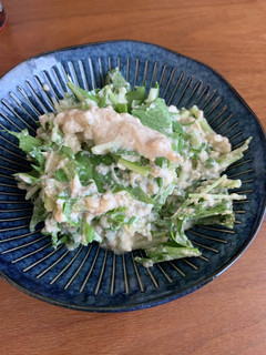 水菜の白和えサラダ-レシピのメイン写真