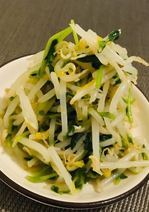 やみつきナムル 豆苗ともやし-レシピのメイン写真